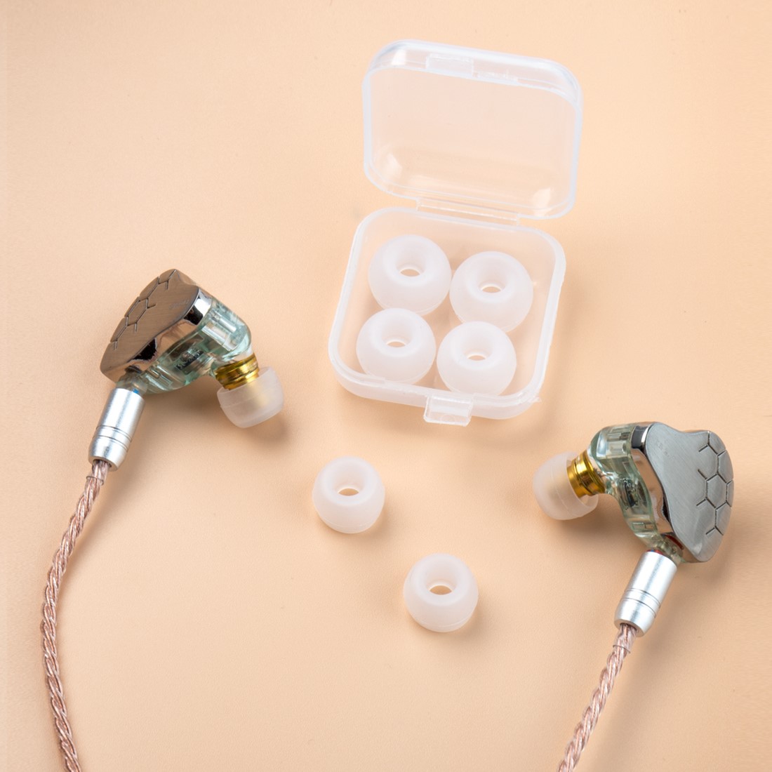 KBEAR Coffee Eartips Wired Hea - Earphone Foam Tip 评论和价格