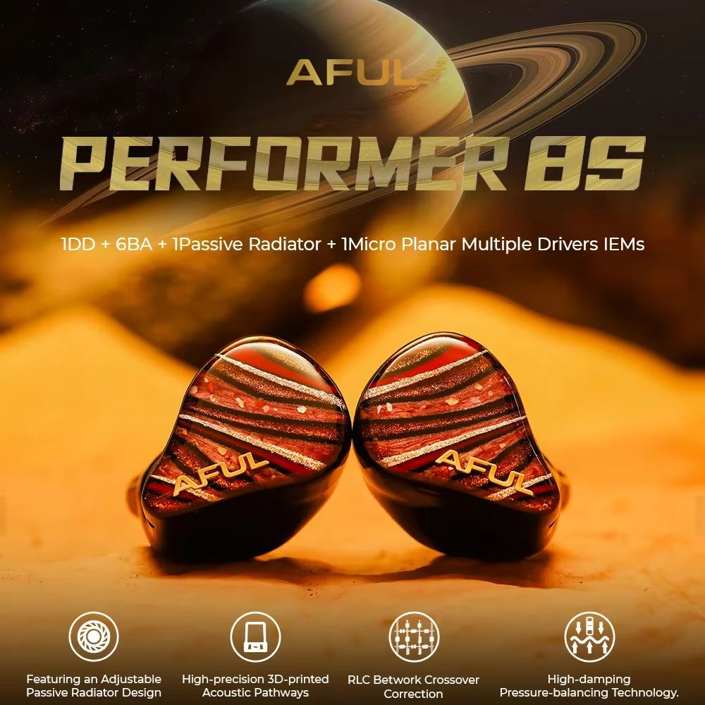 AFUL Performer 8S HiFi Earphon - In Ear Monitor Iem 评论和价格