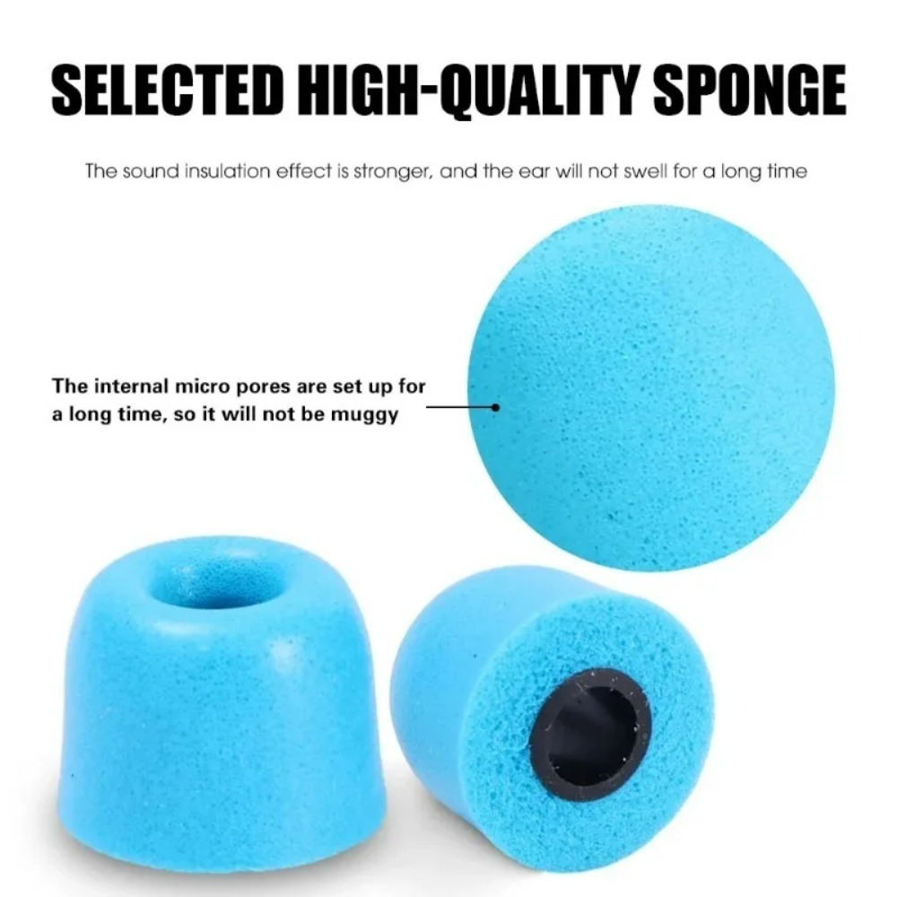 6-1Pair S/M/L Soft Memory Foam - Earphone Foam Tip 评论和价格
