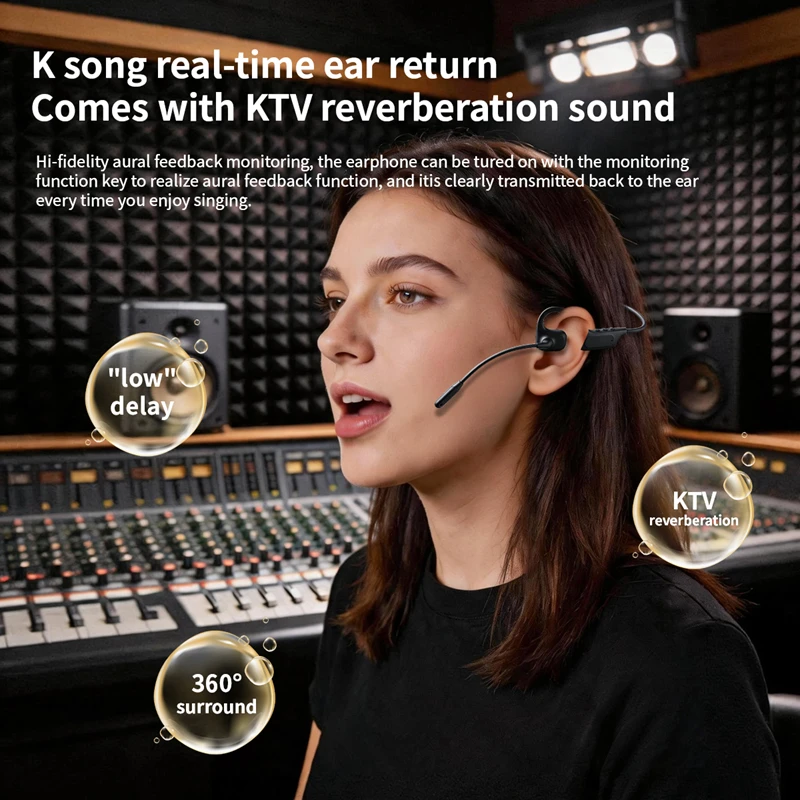 Open Ear Wireless Headset Rota - Shure Mic Sm58 评论和价格