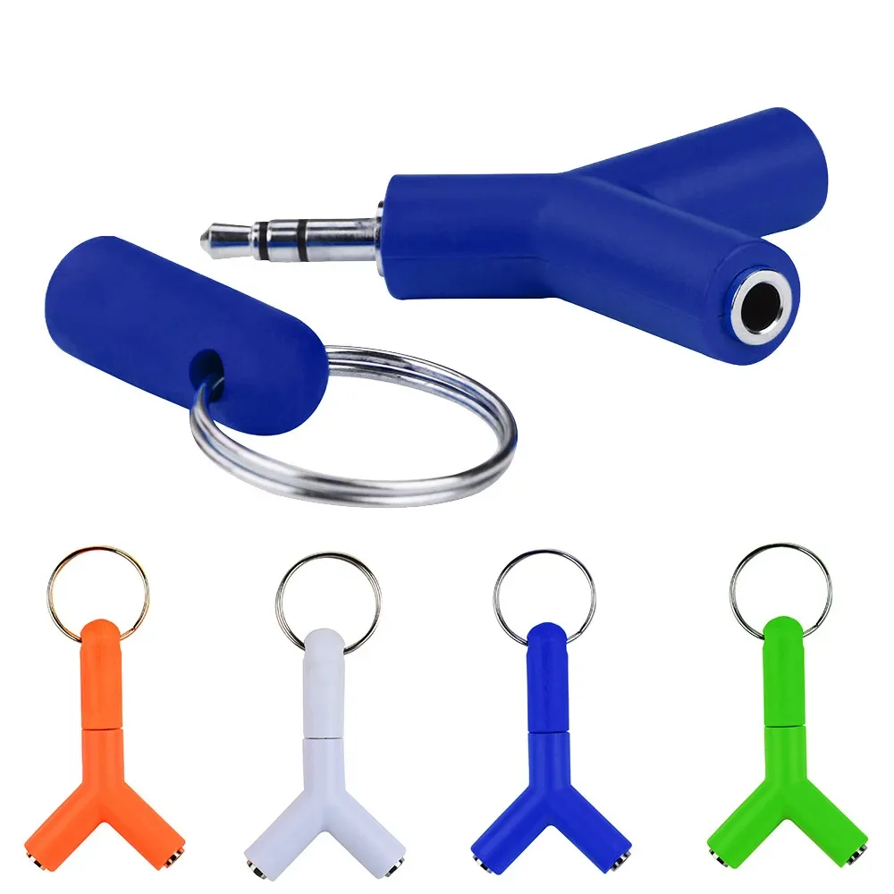 Audio Splitter Y Jack Male to  - Earphone Splitter Jack 评论和价格