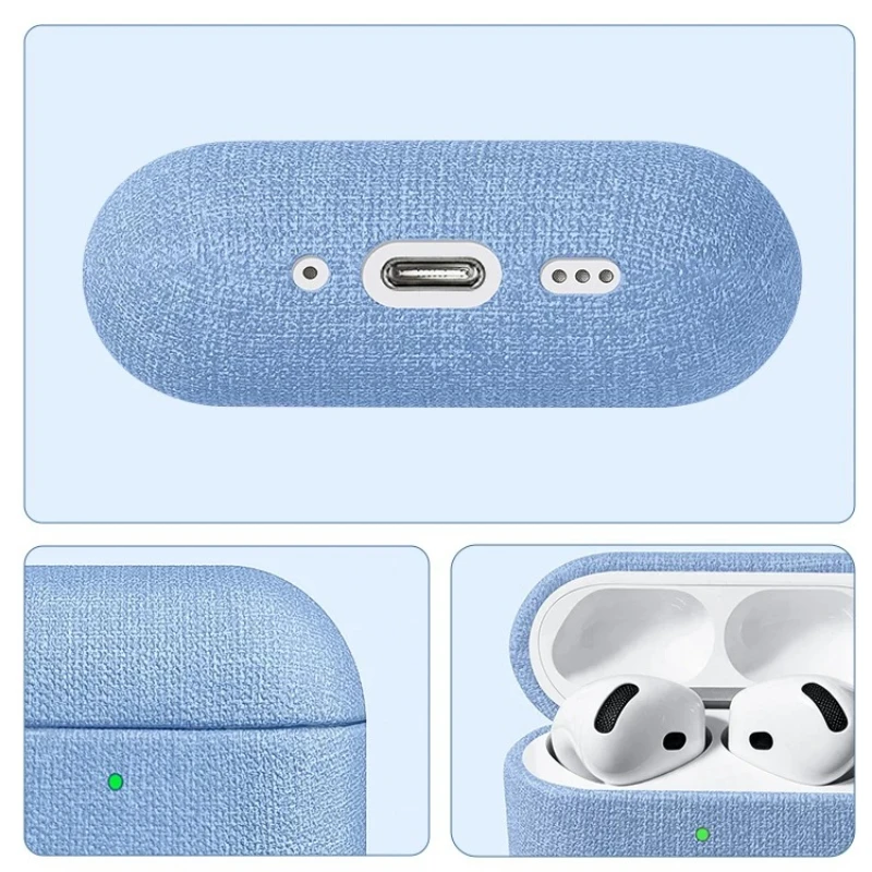 Solid Color Coarse Cloth Patte - Headphone Case Hard 评论和价格
