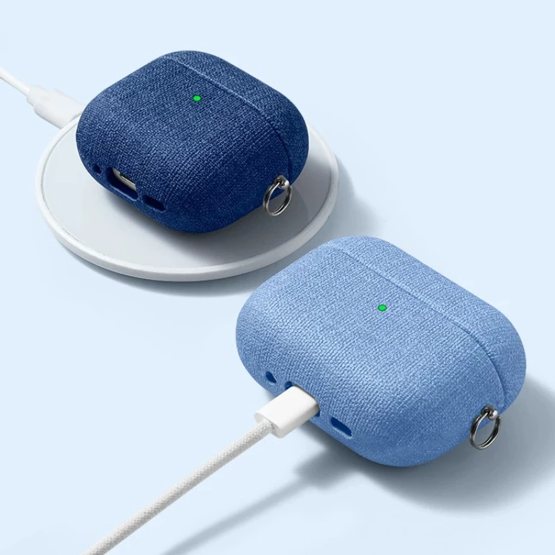 Solid Color Coarse Cloth Patte - Headphone Case Hard 评论和价格