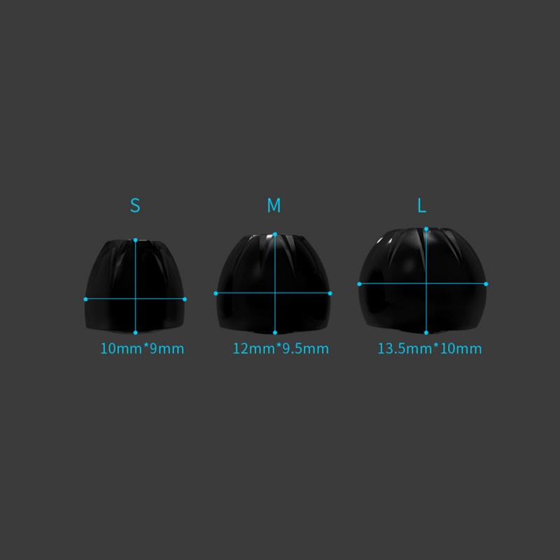 3Pairs In-Ear Earcaps For KZ E - Earphone Foam Tip 评论和价格